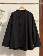 Poplin Tie Front Blouse
