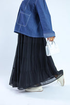 Layered Chiffon Skirt