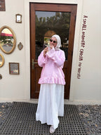 Ruffle Hem Blouse